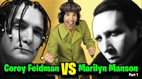 Corey Feldman Vs Marilyn Manson Part 1 Nardwuar The Human Serviette
