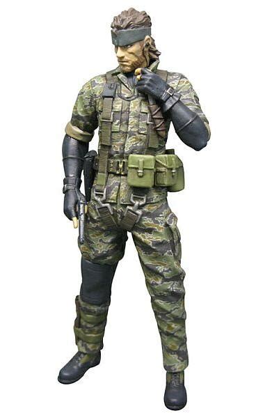 Metal Gear Solid Collection 2 Naked Snake Tiger Stripe Camouflage