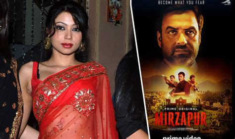 mirzapur cast who is anangsha biswas who plays zarina tv and radio showbiz and tv uk