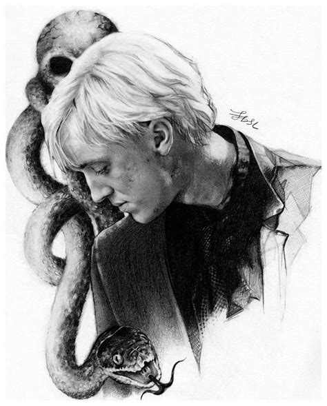 Draco Malfoy By Finangel Harry Potter Drawings Harry Potter