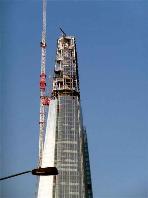 The Shard Tower New London Skyscraper E Architect