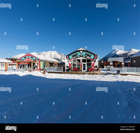 Carcross Commons Yukon Canada Stock Photo Alamy