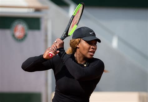 Serena williams has a constant reminder of what really matters in her latest tilt at equalling margaret court's grand slam record at the french open. Serena Williams - Practises During the Roland Garros in ...