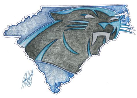 Carolina Panthers Drawing At Getdrawings Free Download