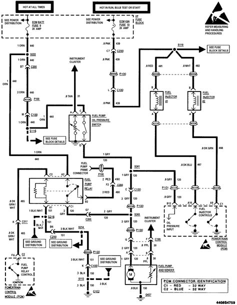 Chevy Fuel Pump Relay Diagram