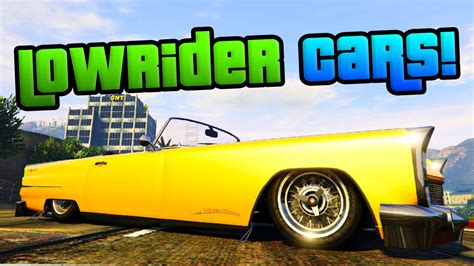 Gta Online The Best Lowrider Cars In Gta 5 Classic Lowrider Cars