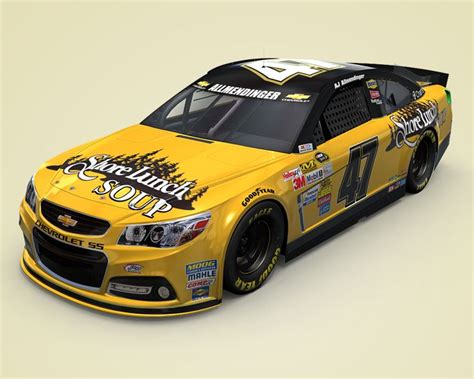 And the driver who put it to best use was dale earnhardt. #47 NASCAR Car - driven by AJ Allmendinger for the JTG ...