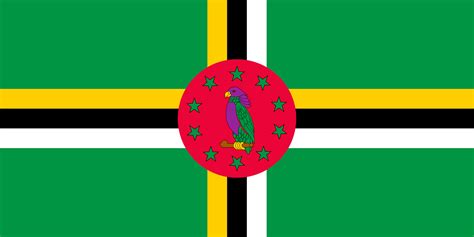 Dominica Flag Harrison Flagpoles