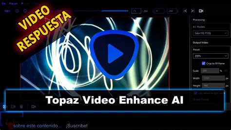 Topaz Video Enhance AI: Explicación (Principiantes) 