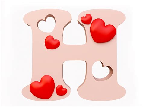 5000+ vectors, stock photos & psd files. Heart Alphabet Letter H Stock Photo - Download Image Now - iStock