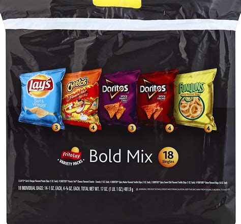 Buy Frito Lay Bold Mix Variety Pack 18 Count Online In India B07g2snr3c