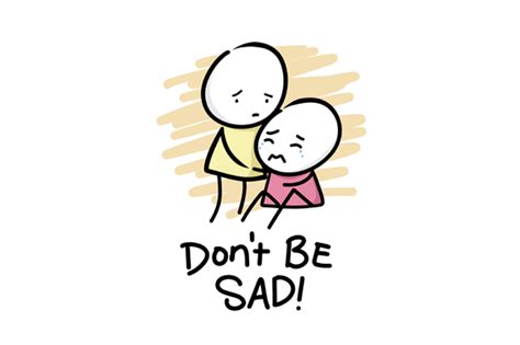 Dont Be Sad With Illustration Graphic By Sijalembe · Creative Fabrica