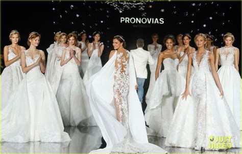 Photo Irina Shayk Models Wedding Dresses For Barcelona Bridal Week 15