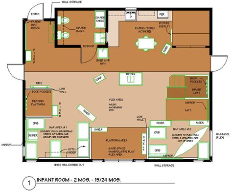 Infant Room Floorplan Floor Plans Infant Room Daycare Daycare Design