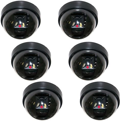 Videosecu 6 Pack Imitation Dummy Fake Dome Security Cameras With