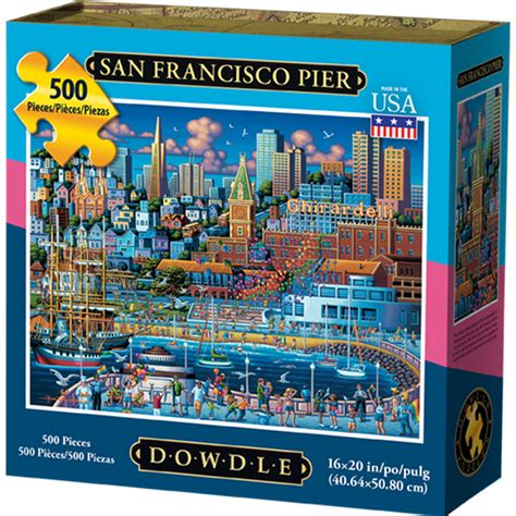 Dowdle Jigsaw Puzzle San Francisco Pier 500 Piece