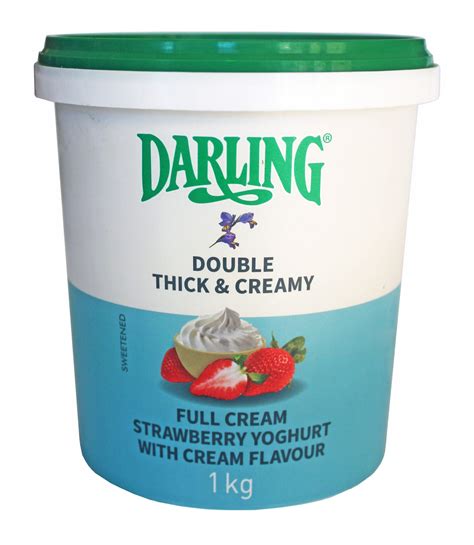 Darling Full Cream Strawberry Yoghurt 1kg Just Fruit And Veg