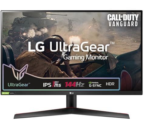 LG UltraGear 27GN800 B Quad HD 27 IPS LCD Gaming Monitor Black Fast