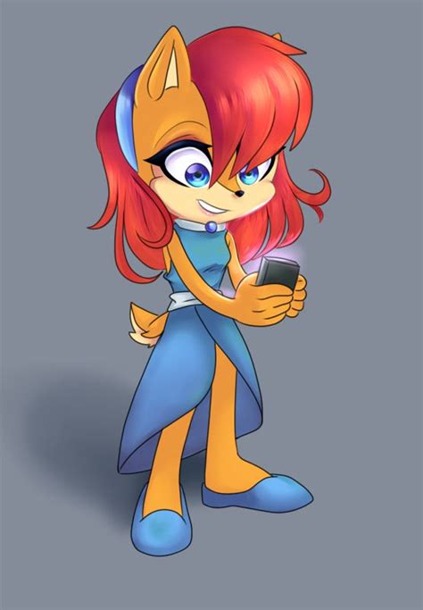 Pin By Ary Arcon On Sonic Archie Comics Characters Sally Acorn