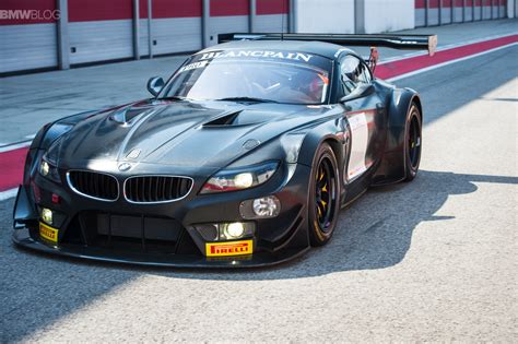 Bmw Z4 Gt3 Constructed For Hill Climb Has Enormous Wing Nice Na V8