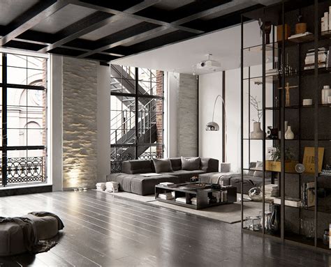 20 Most Popular Industrial Home Apartment Design For Inspiration