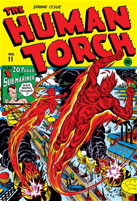 Human Torch Comics 1940 11 Comic Issues Marvel