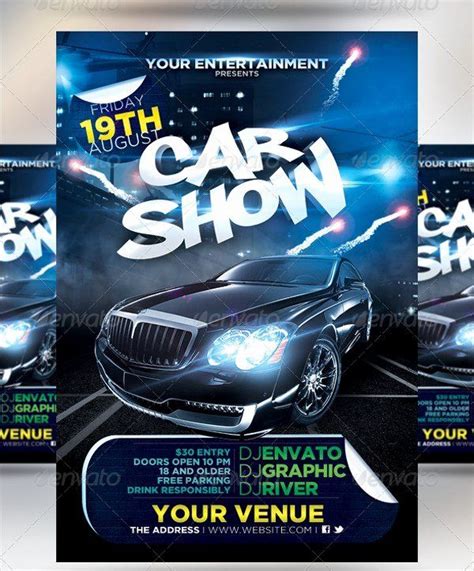 Free Car Show Flyer Template Luxury Car Show Flyer Template Flyer