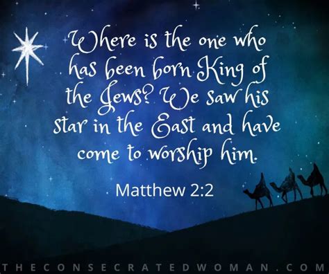 Beautiful Star Of Bethlehem The Consecrated Woman Daily Bible Verse