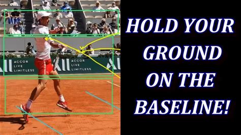 Improve Your Tennis Game By Holding Your Ground On The Baseline Youtube