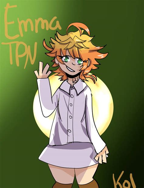 Emma The Promised Neverland By Deadroachu On Deviantart