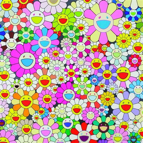 Murakami Takashi Flower Smile 2011 Mutualart