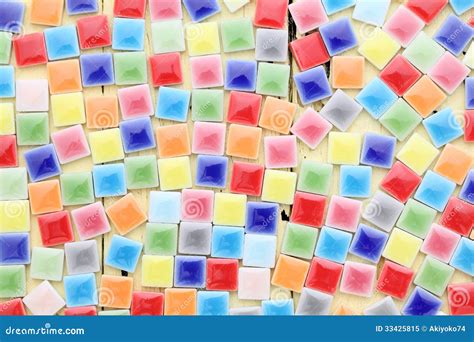 Colorful Tiles Stock Image Image Of Glossy Geometric 33425815