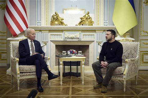 Biden Makes Surprise Ukraine Visit Ahead Of War Anniversary Kyiv Stands The Times Of Israel