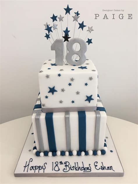 Cake Ideas 18th Birthday Boy - Louis Dempsey Bruidstaart