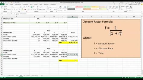 How To Calculate Npv In Excel Video Haiper