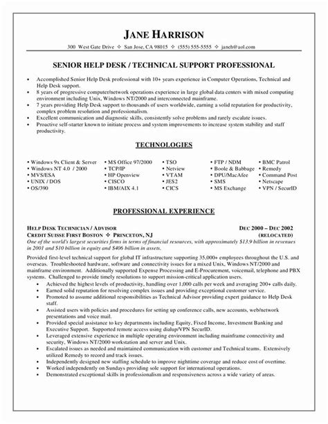 Write a resume for help desk jobs that gets interviews, plus tips but to get in with a good one, your help desk support resume will need to prove communication skills. Help Desk Job Description Resume Inspirational Help Desk Resume Objective Sample Desk Resume Ob ...