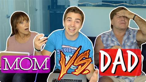 Mom Vs Dad Who Knows Me Better Youtube