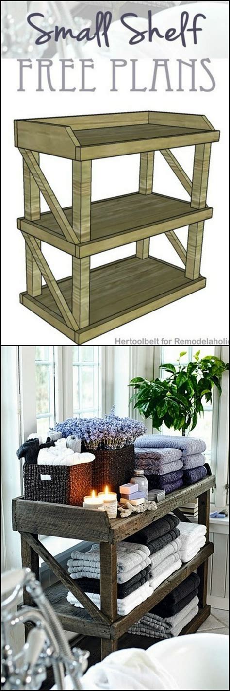 Building Plan: DIY Small Open Shelf | Small shelves, Diy ...