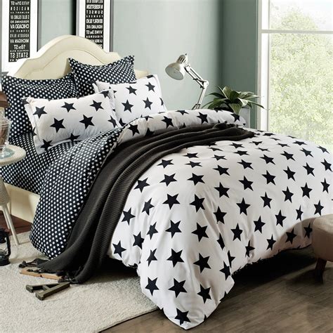 Strong hues, for example, red, blue, orange, purple, yellow and so on can give a black and white bedding set the spirit you are searching for. 11 Best Black and White Duvet Covers That Will Make Your ...