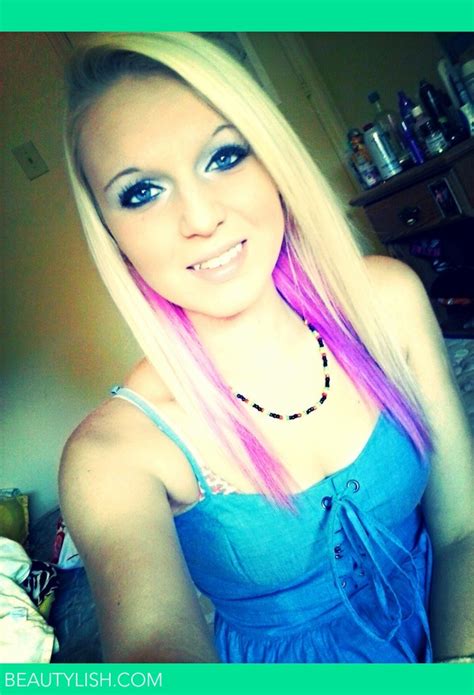 Purple And Blonde Hair Rachel Ms Photo Beautylish