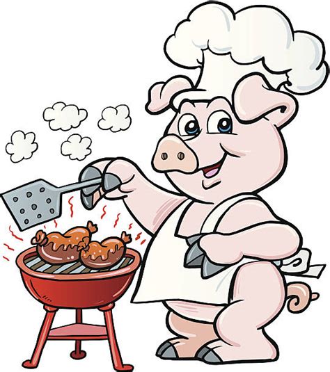 Pig Roast Clip Art Vector Images And Illustrations Istock