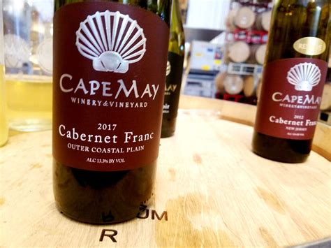 Cape May Winery And Vineyard Cabernet Franc 2017 The Velvet Glove Of