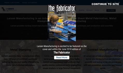 Larsen Manufacturing Metal Fabricators