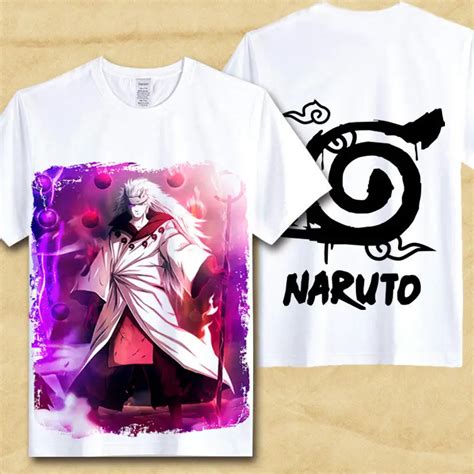 Naruto T Shirt Uchiha Obito Uchiha Madara Sasuke Hatake Kakashi
