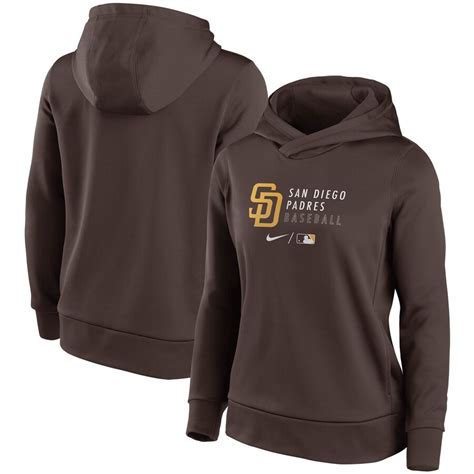 San Diego Padres Nike Womens Authentic Collection Fleece Performance