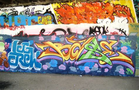 Nacle Basik Graffiti Lcg Crew Besak Fragment De Tags