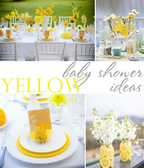 I wanted the shower to be modern and fun! 106 best Children: Black Yellow White Baby Shower Ideas ...