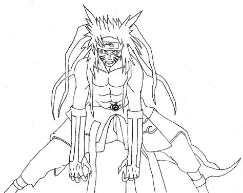 Naruto In Anger Naruto Kids Coloring Pages