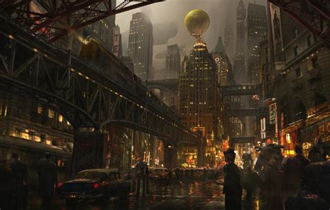 Steampunk City Wallpapers Wallpaper Cave