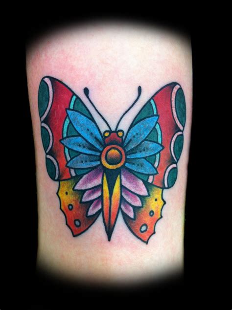 Joseph Scissorhands Butterfly Tattoos